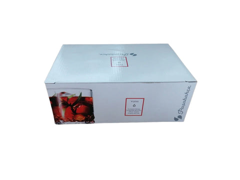 Set 6 Pahare Whiskey, Pasabahce Valse, 250 ml