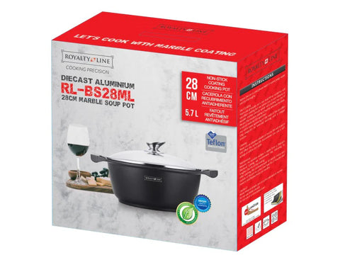 Cratita marmorata, Royalty Line 5,7 L 28cm RL- BS 28ML