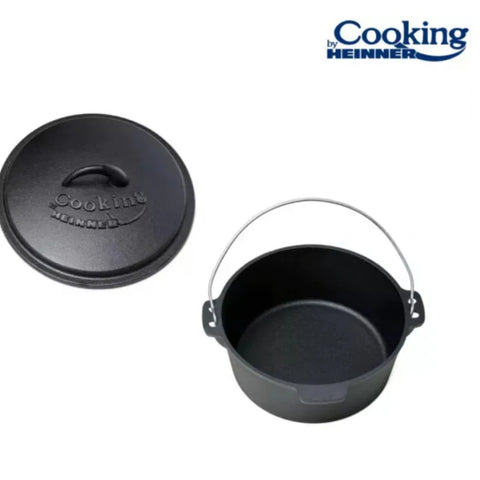 Ceaun fonta pura cu capac 3,5 L, Cooking by Heinner