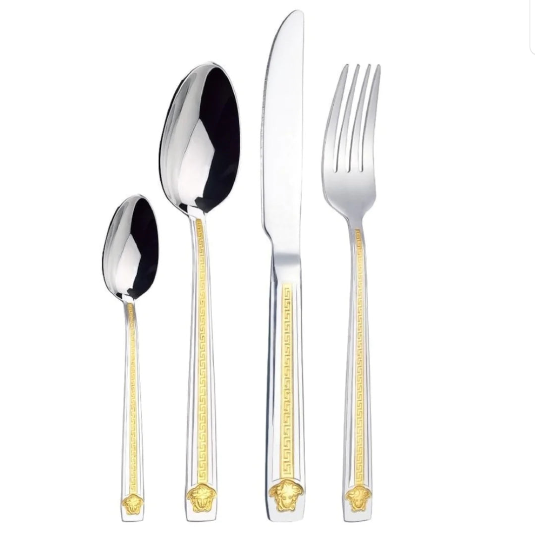 Set tacamuri 72 piese Limited V.Edition, otel inoxidabil, LV-1001