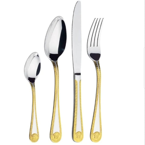 Set tacamuri 72 piese Limited Edition, otel inoxidabil LV-1002