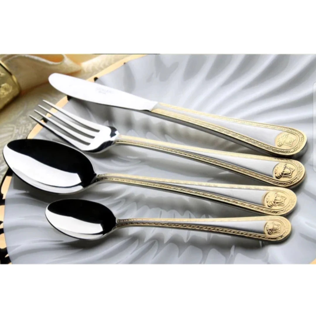 Set tacamuri 72 piese Limited Edition, otel inoxidabil LV-1002