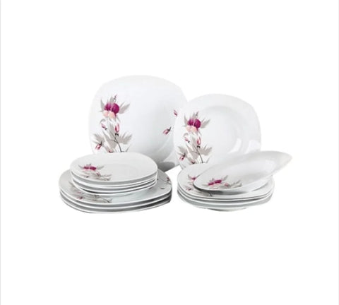 Serviciu de masa portelan Art Craft, 18 piese, model panselute