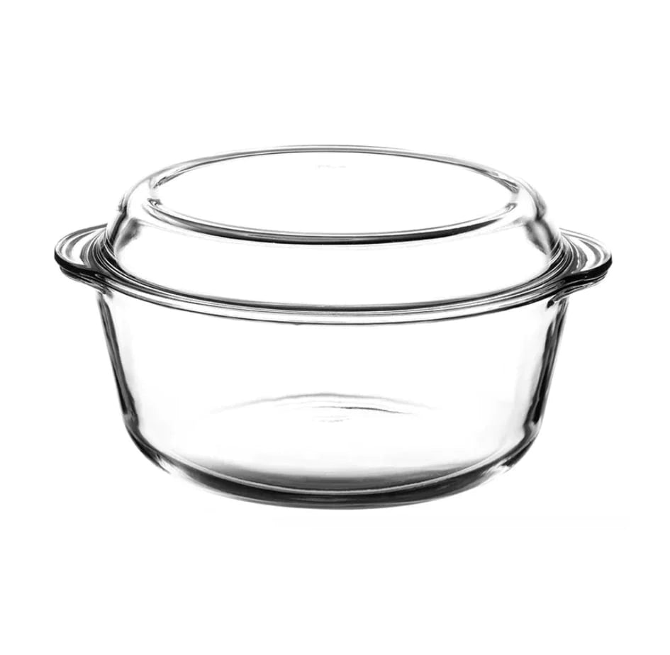 VAS TERMOREZISTENT BORCAM ROTUND CU CAPAC 2.1L