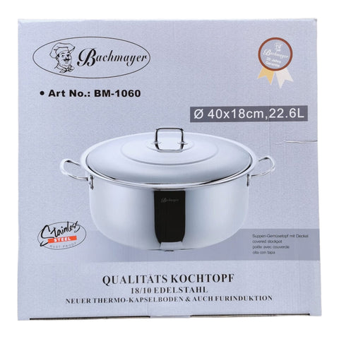 Cratita inox, Bachmayer, 22,6L, BM-1060