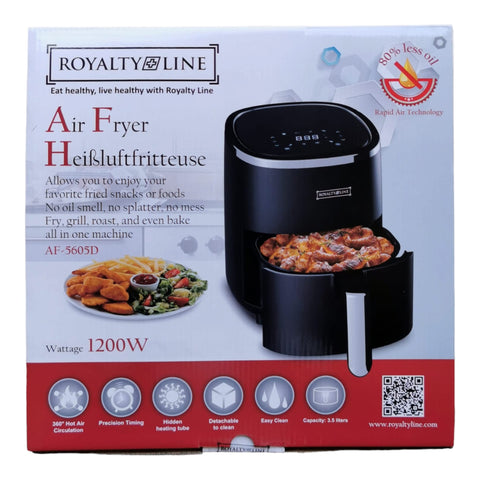 Friteuza Air Fryer ,Royalty Line,3,5 L, AF-5605D