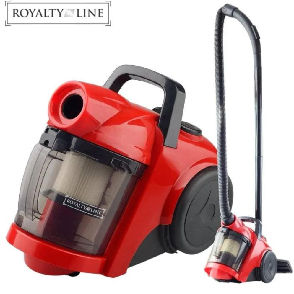 Aspirator electric fara sac Royalty Line, RL-PSC700, rosu, system Cyclone, 2L