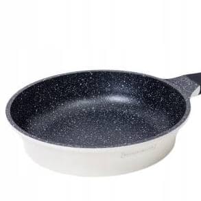 Set cratite marmorate 14 piese invelis marmura, Royalty Line,ES 1015M ,Crem