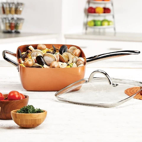 Tigaie - Tava Non Stick 4 in 1 Royalty Line RL-CD24