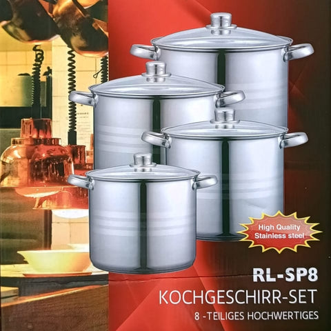 Set oale inox 8 piese Royalty Line RL-SP8