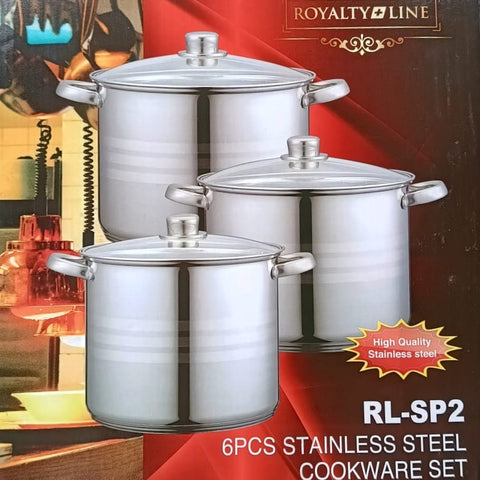 Set oale inox 6 piese Royalty Line RL-SP2