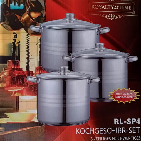 Set oale inox 6 piese Royalty Line RL-SP4