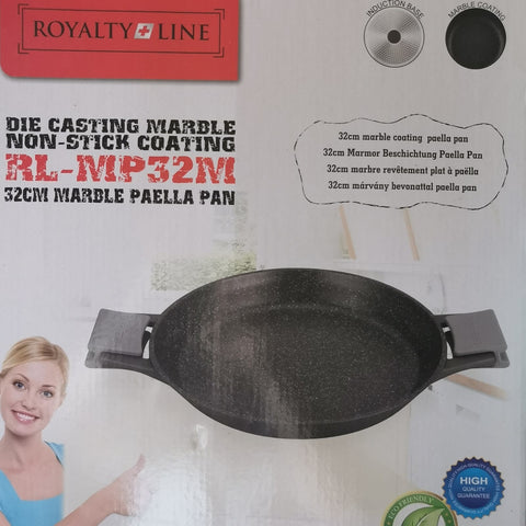 Tigaie Paella marmorata 32 cm ,Royalty Line,RL-MP32M