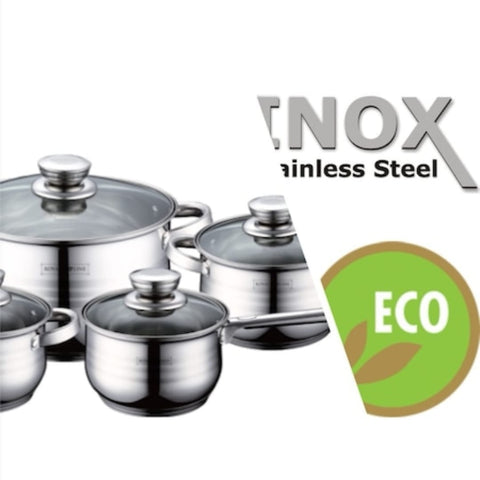 Set cratite inox 12 piese Royalty line RL-1231
