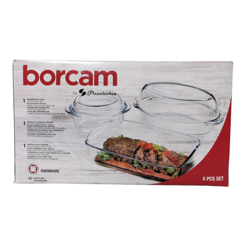 Set vase termorezistente Yena - 5 piese Borcam