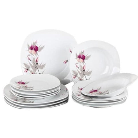 Serviciu de masa portelan Art Craft, 18 piese, model panselute