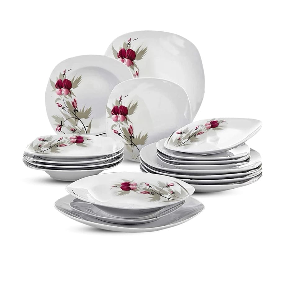 Serviciu de masa portelan Art Craft, 18 piese, model panselute