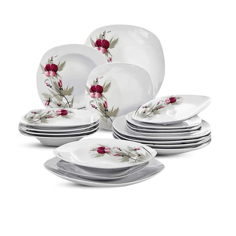 Serviciu de masa portelan Art Craft, 18 piese, model panselute