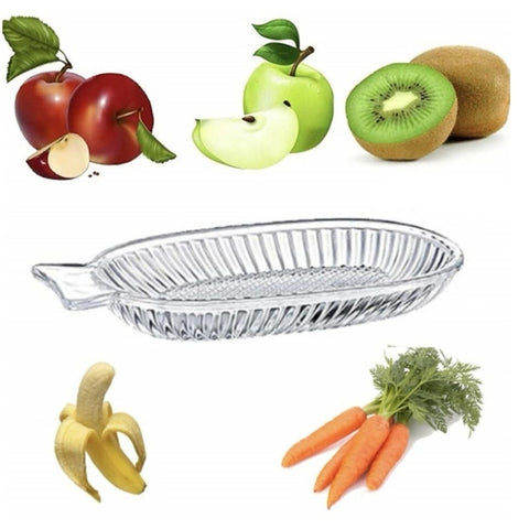 Razatoare din sticla pentru fructe, legume, ideala pentru mancarea bebelusilor, 20 X 10 cm