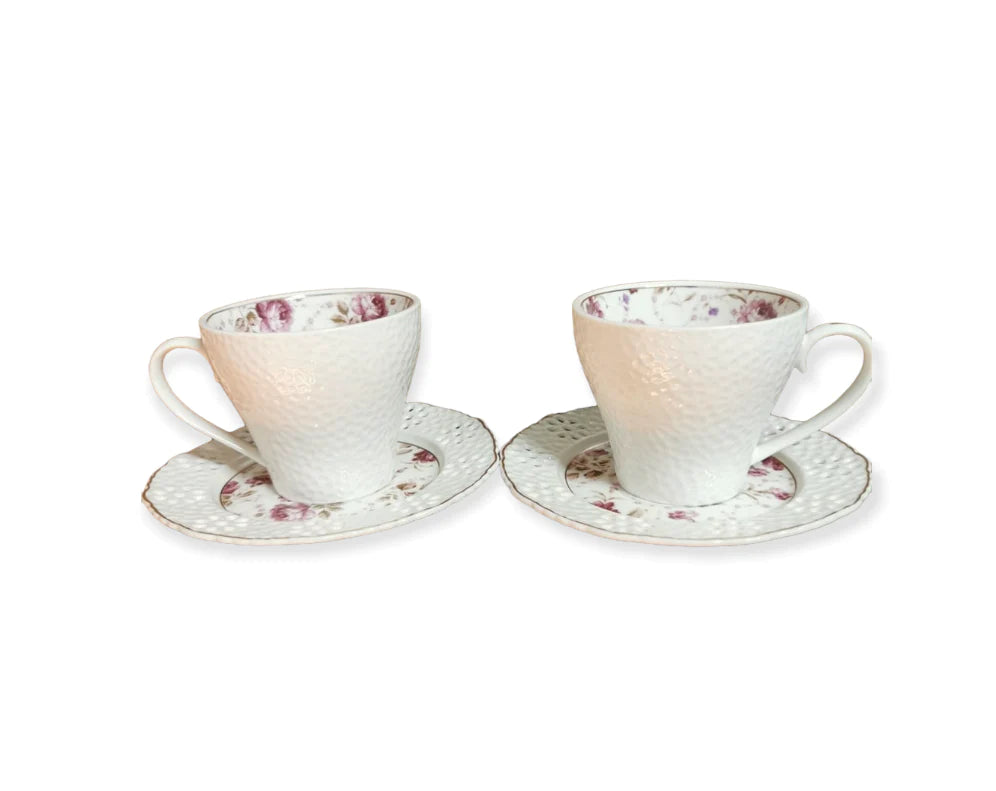 Set cesti pentru cafea sau ceai, Malooki, 180 ml