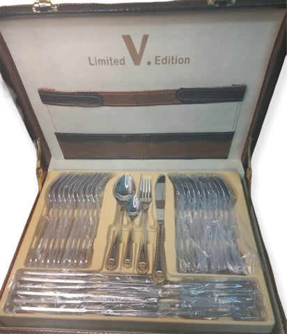 Set tacamuri 72 piese Limited Edition, otel inoxidabil LV-1002