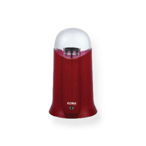 Rasnita Electrica Floria ZLN-3086 Rosu Putere 200W, Capacitate 60 gr, Cuva otel inoxidabil