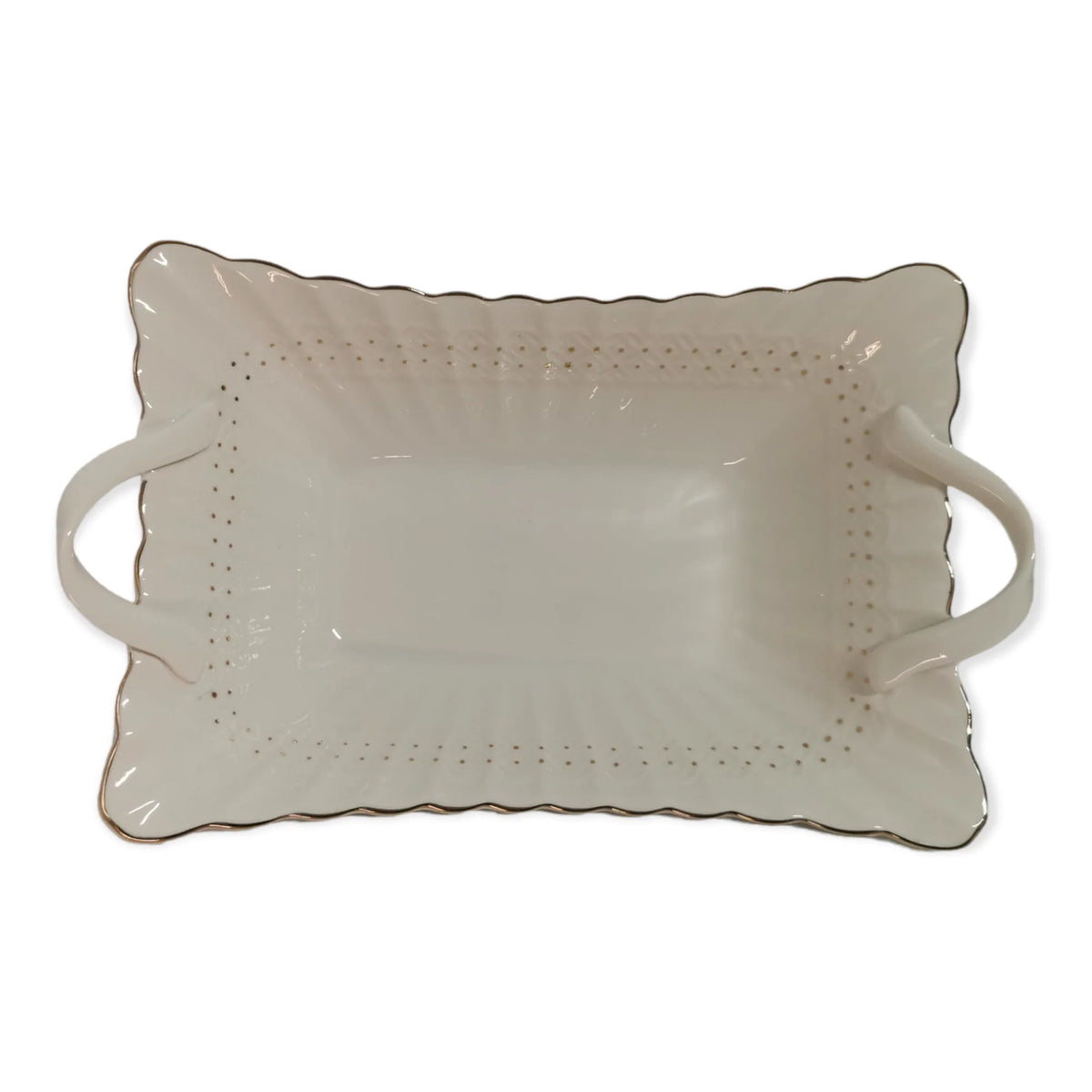 Platou dreptunghiular cu manere, malooki luxury collection 20x30 cm