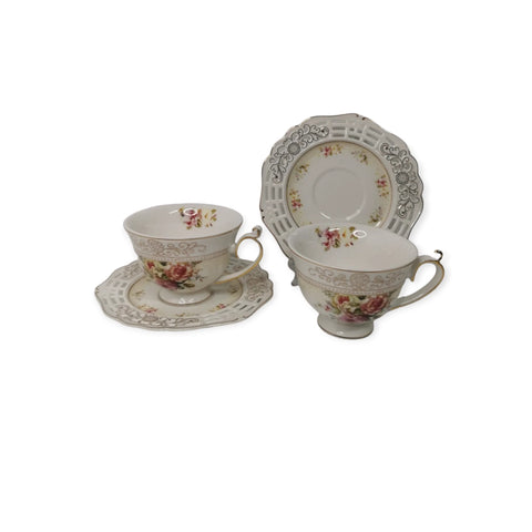 Set 2 cesti pentru cafea sau ceai, Malooki, 190 ml
