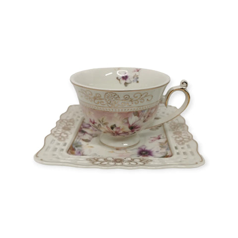 Set 2 cesti pentru cafea sau ceai, Malooki Luxury Collection, 190 ml