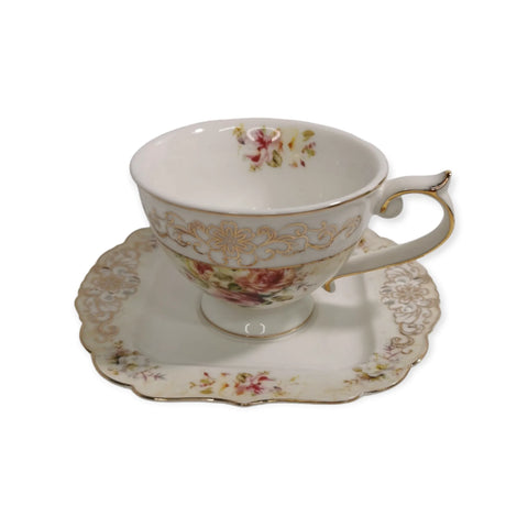Set de 2 cesti pentru cafea sau ceai, Malooki Luxury Collection, 190 ml