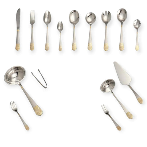 Set tacamuri din inox 72 piese, 12 persoane, Bachmayer, BM7803