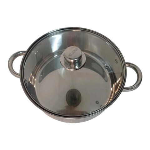 Set 3 cratite inox cu capac Royalty Line RL-SP6