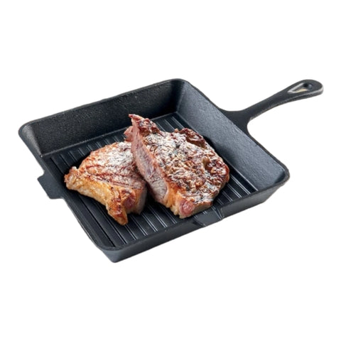Tigaie grill Vanora, fonta, inductie, 25 x 4.7 cm