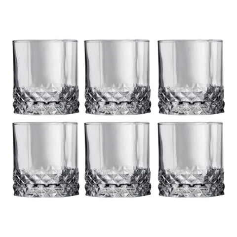 Set 6 pahare whisky, 315 ml, Pasabahce
