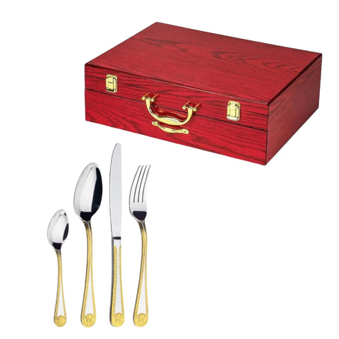 Set Tacamuri inox 72 piese Bachmayer 12 persoane BM-7882