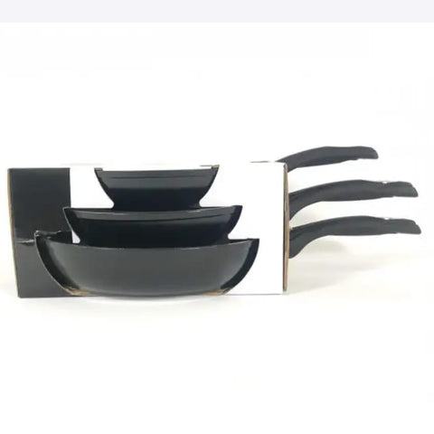 Set tigai cu interior Marmorat Royalty Line, 3 piese, diametru 20cm, 24cm, 28cm