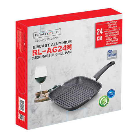 Tigaie Grill Marmorata, 24 cm, Royalty Line