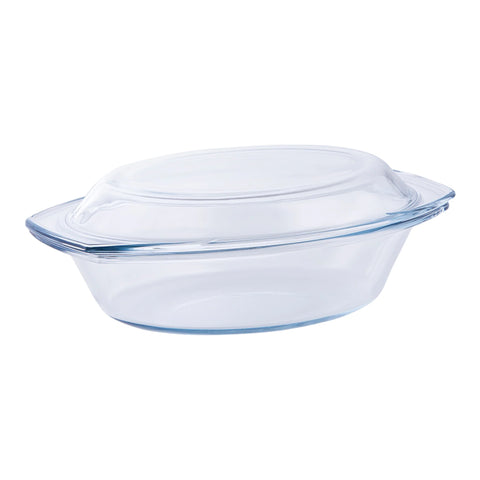 Termisil vas termorezistent yena cu capac, 2,9 l oval