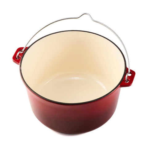 Ceaun din fonta, emailat 5L, COOKING BY HEINNER