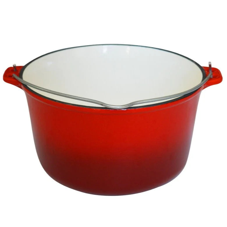 Ceaun din fonta, emailat 5L, COOKING BY HEINNER