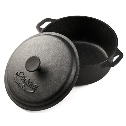 Cratita din Fonta Pura ,Cooking by Heinner 26.4 x 11 cm, 5 Litri,