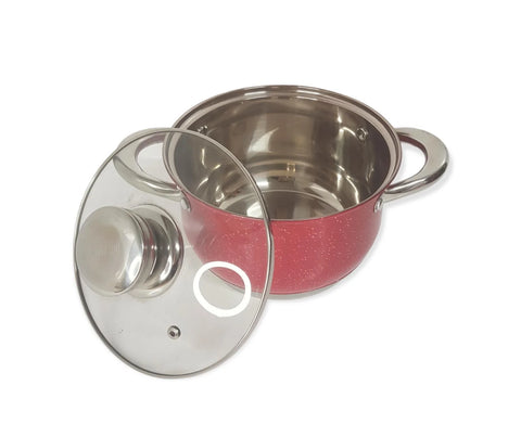 Cratita inox Royalty line 3,9 L Red