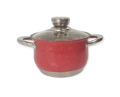 Cratita inox Royalty line 3,9 L Red