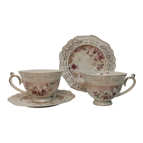 Set 6 cesti cu 6 farfurioare Malooki, Luxury Collection