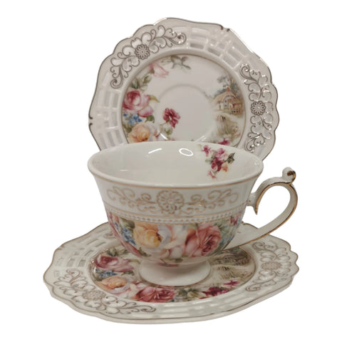 Set 6 cesti cu 6 farfurioare Malooki, Luxury Collection