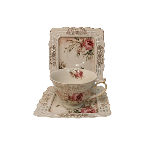Set 6 cesti cu 6 farfurioare Malooki, Luxury Collection 7504