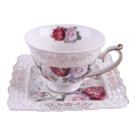 Set 6 cesti cu 6 farfurioare Malooki, Luxury Collection