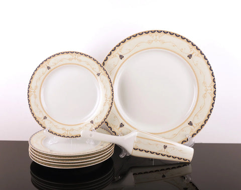 Set de tort MALOOKI, 8 piese model romanesc 006G