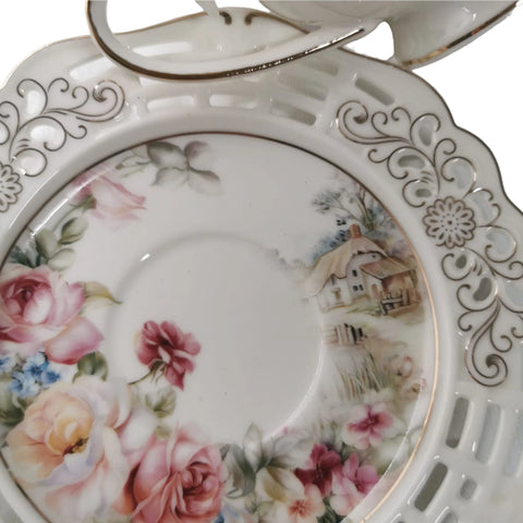 Set 6 cesti cu 6 farfurioare Malooki, Luxury Collection