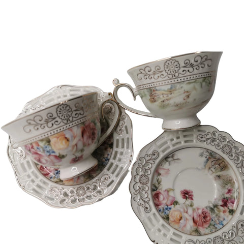 Set 6 cesti cu 6 farfurioare Malooki, Luxury Collection